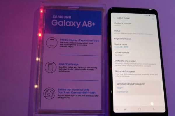 samsung india launches galaxy a8 plus smartphone for rs 32990 285652