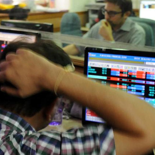  sensex plummets down after 15 months below 25000 mark