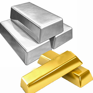 gold and silver prices go up