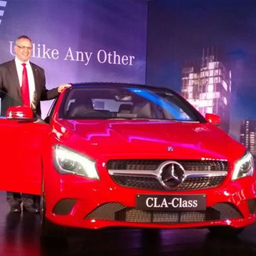  Mercedes Benz India launches CLA Class luxury sedan