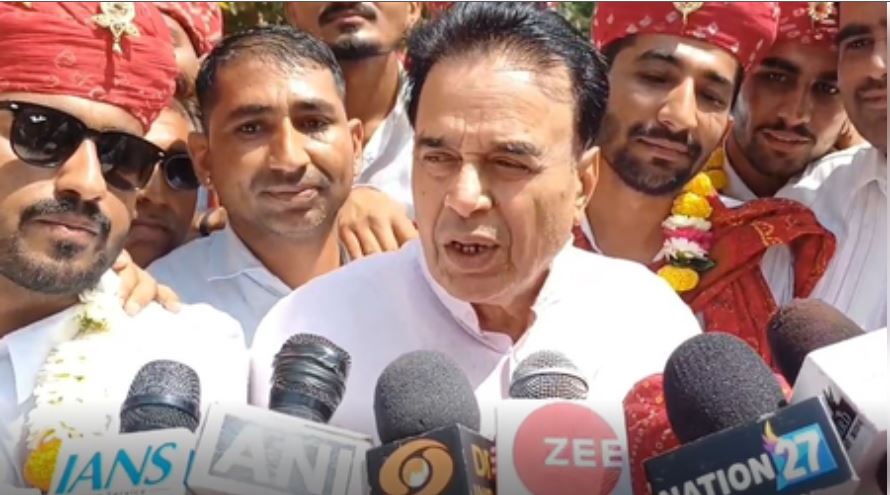 Cabinet Minister Jogaram Patel wishes Holi in Jodhpur - Jodhpur News in Hindi