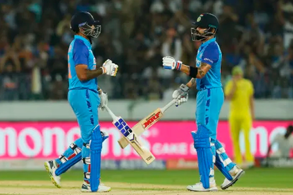 Virat Kohli, Suryakumar Yadav fifties help India beat Australia by six wickets, win series 2-1 - Cricket News in Hindi