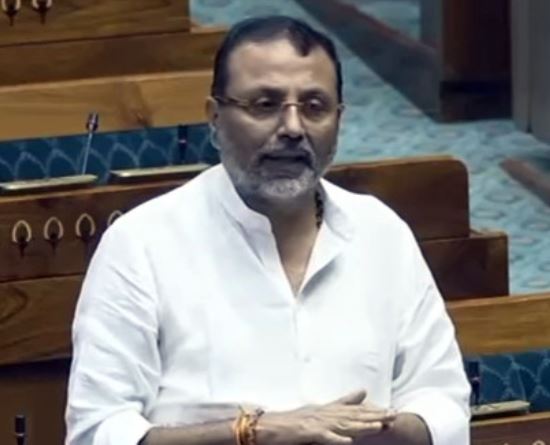 Nishikant Dubey accused former Election Commissioner, said- Infiltrators were made voters in Jharkhand during your tenure - Ranchi News in Hindi