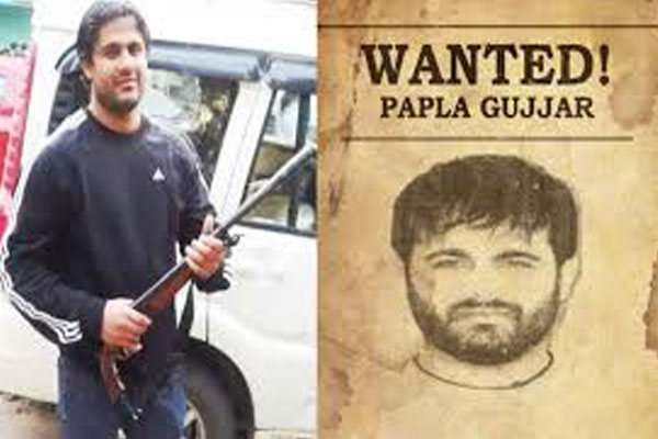 Most wanted gangster Papala Gurjar arrested in Rajasthan, two states were suffering in the nose - Jaipur News in Hindi