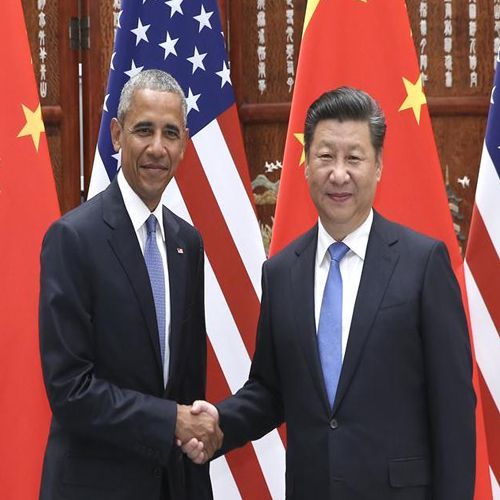 chinese president xi meets president obama ahead of G-20 summit - World News in Hindi