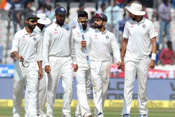 Hyderabad Test fifth day game between india and bangladesh - Cricket News in Hindi