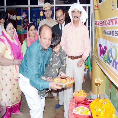 celebrated festival of Diwali in The school - Hoshiarpur News in Hindi