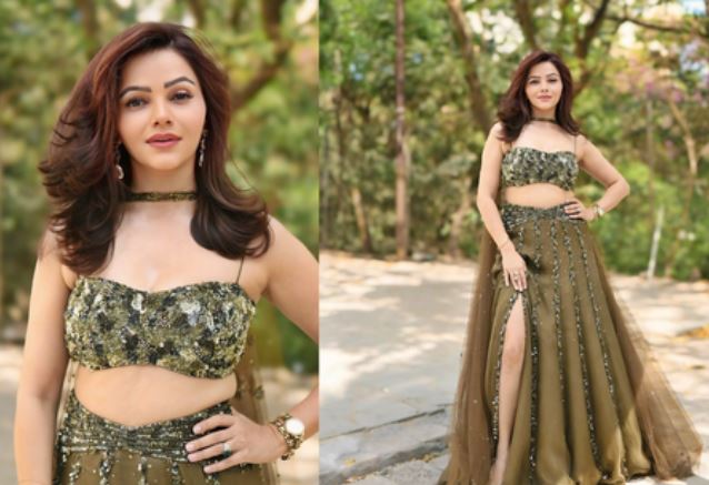 Rubina Dilaik did a photoshoot in a beautiful gown, fans said - you are looking like an Apsara - Television News in Hindi