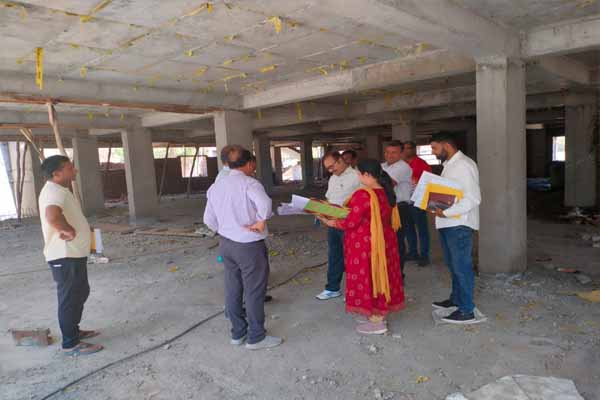 Secretary of Rajasthan State Sports Council inspected Sports Institute Jodhpur - Jodhpur News in Hindi