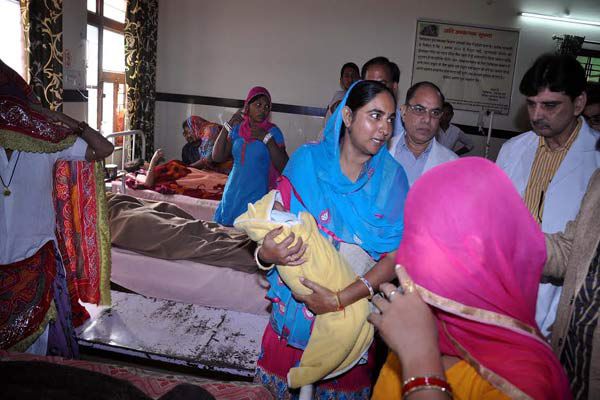 MLA inspection, cleaning systems have desecrated - Hanumangarh News in Hindi