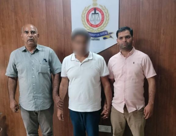 Major action in bribery case: absconding Naib Tehsildar Praveen Sharma arrested - Chandigarh News in Hindi