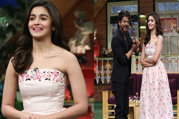 Dear Zindagi actors Shah Rukh Khan and Alia entered Kapil Sharma Show - Television News in Hindi