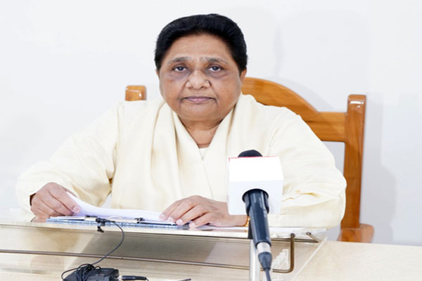 Law and order has collapsed in Haryana as in Manipur: Mayawati - Lucknow News in Hindi