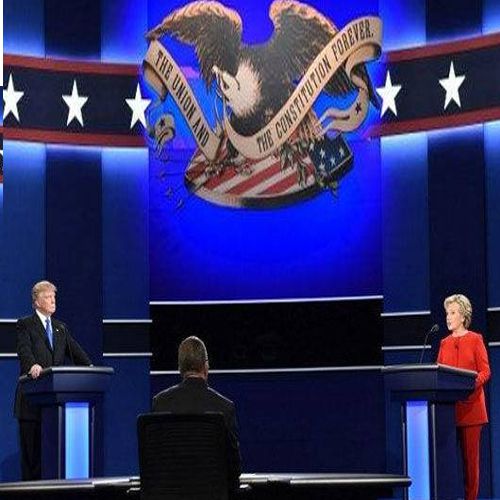US Presidential debate between hillary clinton and donald trump - World News in Hindi