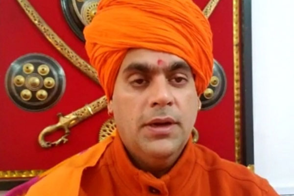 Kejriwal should stop Bharat Jodo Yatra from coming to Delhi: Swami Chakrapani - Delhi News in Hindi