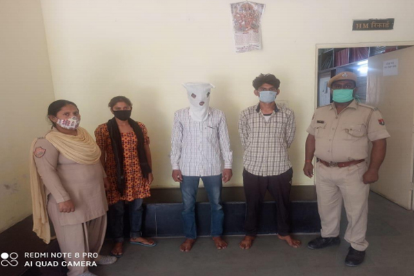 In Jaipur, the elder sister had hatched a conspiracy to gang-rape both the younger sisters - Jaipur News in Hindi