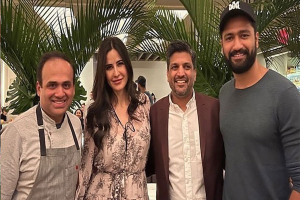 Katrina Kaif and Vicky Kaushal visit Priyanka Chopra Jonas restaurant Sona - Bollywood News in Hindi