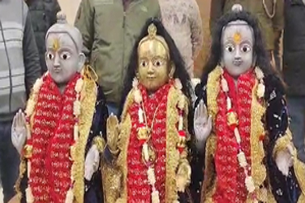 Stolen idols worth Rs 30 crore recovered in Mirzapur, four arrested - Mirzapur News in Hindi