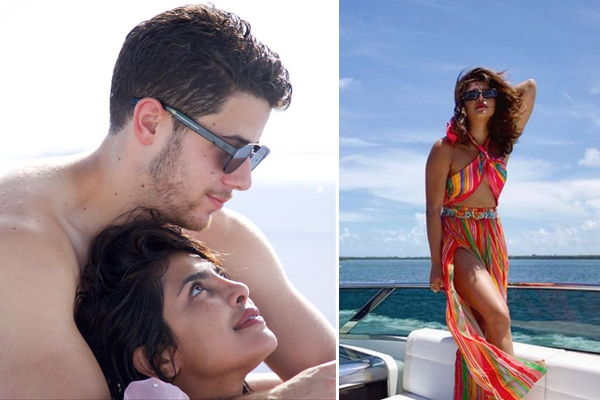 Priyanka shares a romantic picture with Nick from her Miami vacation - Masala Gossips in Hindi