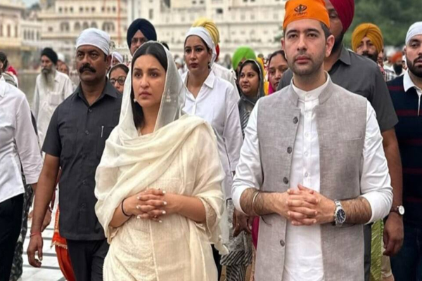 Parineeti Chopra and Raghav Chadha’s wedding rituals started with Ardaas Parineeti Chopra and Raghav Chadha’s wedding rituals started with Ardaas