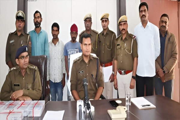 राजसमंद पुलिस की बड़ी कार्रवाई - एमपी के हथियार सप्लायर समेत तीन बदमाश गिरफ्तार