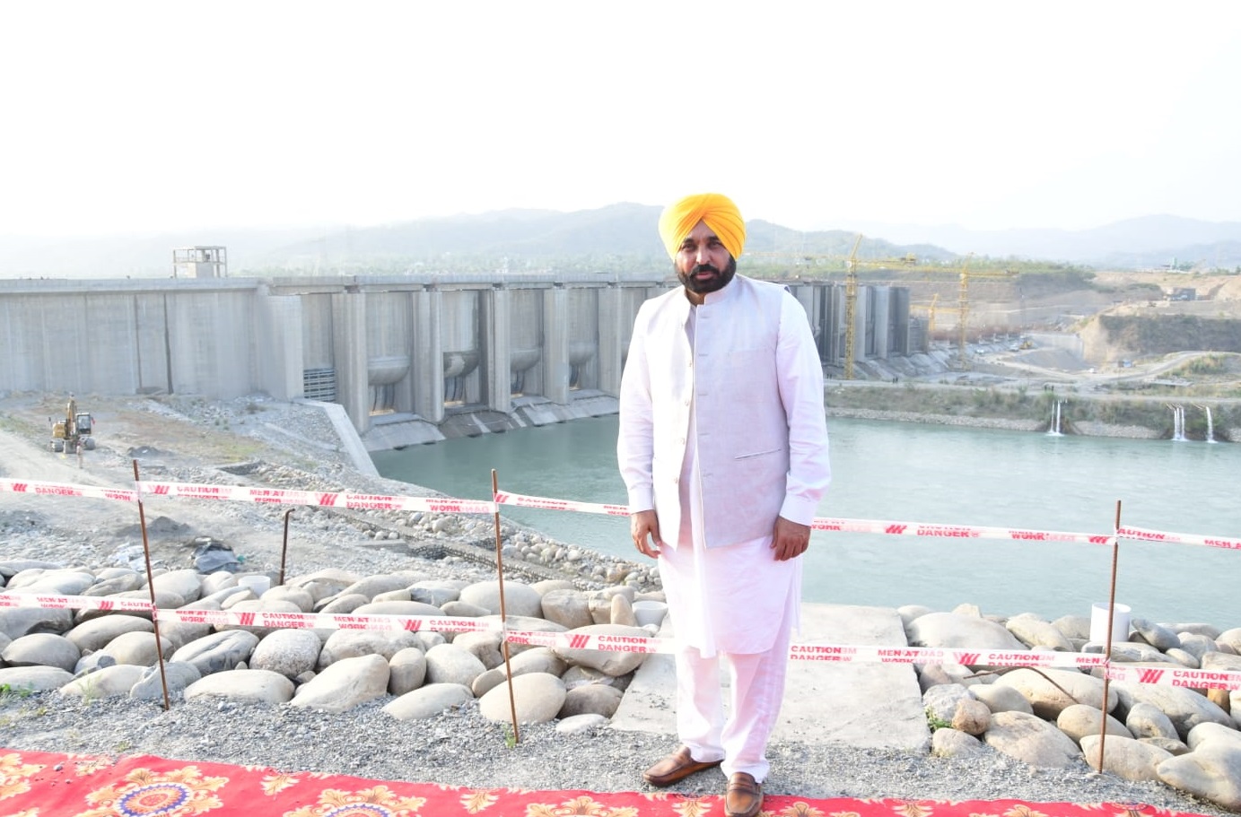 The area around Ranjit Sagar Dam will be developed as a tourist destination: Chief Minister - Pathankot News in Hindi