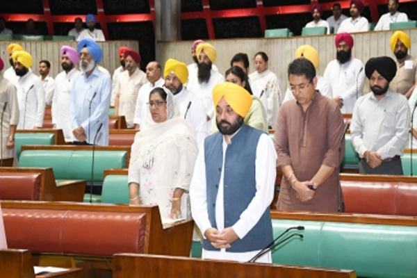 Tributes paid to late personalities including Musewala in Punjab Assembly - Punjab-Chandigarh News in Hindi