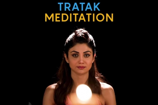 Shilpa Shetty suggests Tratak meditation to calm mind, reduce stress - Health Tips in Hindi