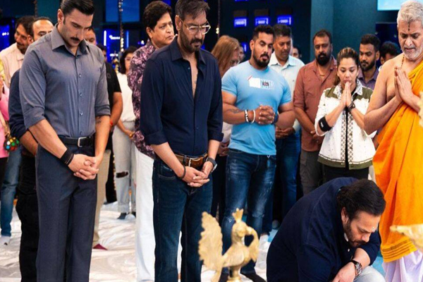 Singham Again begins, Arjun Kapoor will give a tough time to Ajay-Akshay Singham Again begins, Arjun Kapoor will give a tough time to Ajay-Akshay