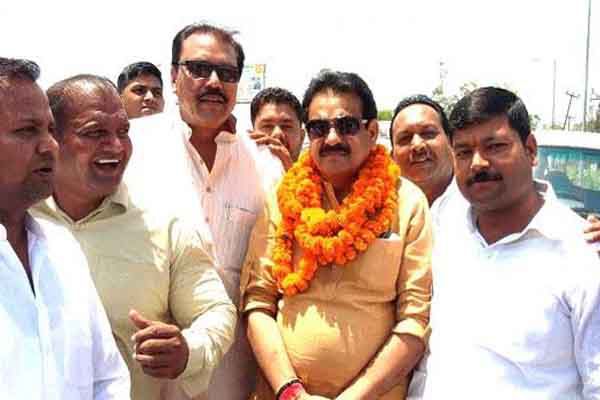 Cabinet Minister SPS Baghel welcome on Paratapur Bypass meeurt - Meerut News in Hindi