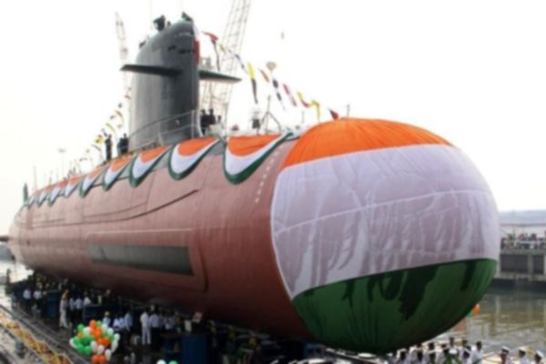 India launched second Scorpene class submarine INS Khanderi - Mumbai News in Hindi