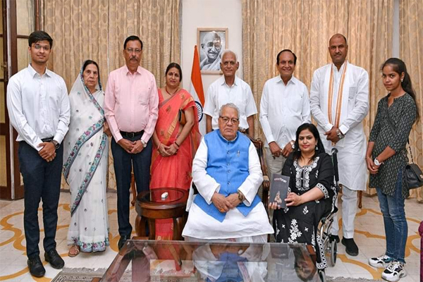 Autobiography of the struggling life of specially abled Dr. Ranjana Joshi - Release of self-realization - Jaipur News in Hindi
