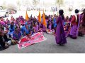 Anganwadi workers to protests on Mini Secretariat at Pratapgarh rajasthan