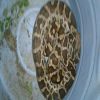 The seven-foot python was moving around in the township