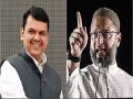 Owaisi hit back at Fadnavis, asked - Who are the children of Godse and Apte? - Maharashtra News in Hindi