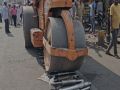 In Hapur police used bulldozer on modified silencers of Bullet.