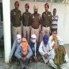 7 arrested when the victim was shot, 3 still absconding