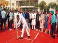 Meet Hare inaugurated the All India Civil Services Cricket Tournament by playing cricket