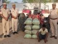 Smuggler arrested for bringing Doda poppy by hiding in the rear tubeless tires of the tractor