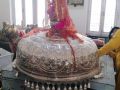 21 kg silver umbrella offered in Jwalamukhi temple on fulfillment of daughters vow - Himachal Pradesh News in Hindi